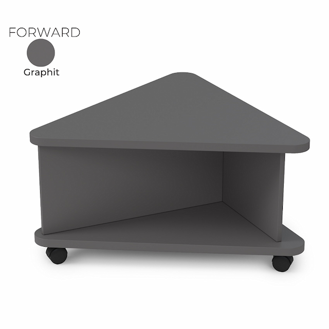 Стол журнальный треугольный Алсав 21FORWARD.001 Graphit