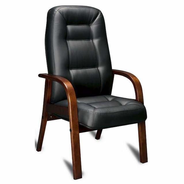 Кресло для посетителей Мирэй VICTORIA AD, экокожа OREGON