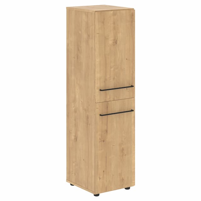 Шкаф колонка с 2-мя глухими малыми дверьми Skyland LMC 40.4 дуб бофорд 400х430х1517 LOFTIS