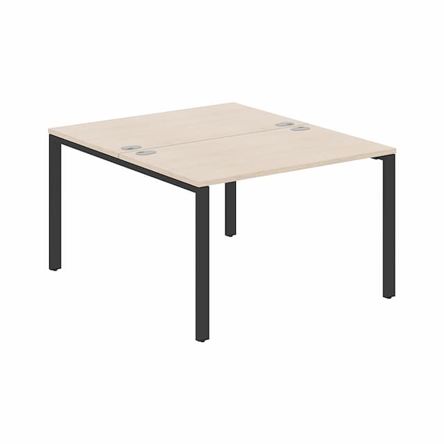 Стол 2-х местный Skyland XS6WST 1214 бук тиара/антрацит 1200х1406х750 XTEN-S60