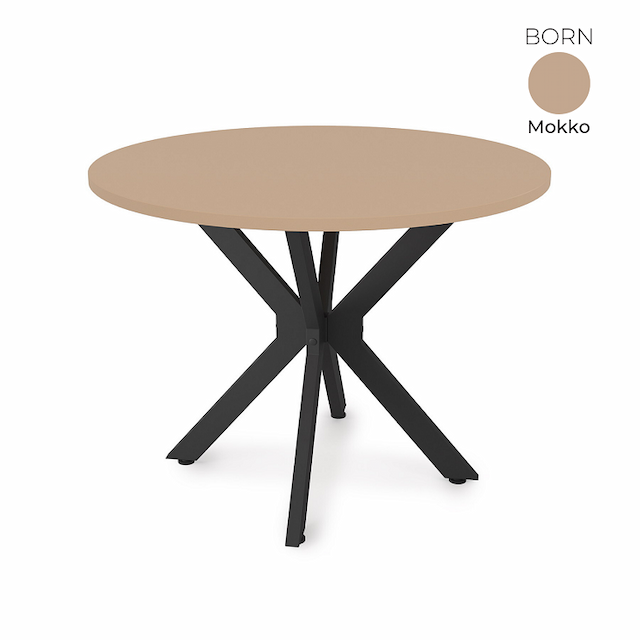 Стол обеденный круглый Алсав 21BORN-R.1000 Mokko