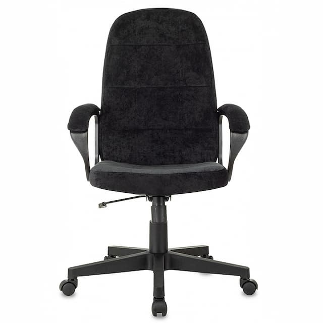 Кресло руководителя Бюрократ CH 002 Fabric черный Light-20 крестов. пластик