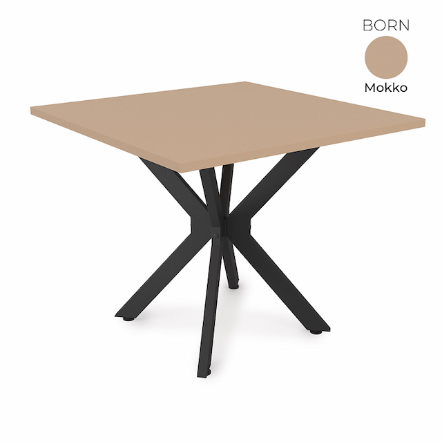 Стол обеденный квадратный Алсав 21BORN-K.900 Mokko
