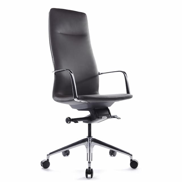 Кресло RV DESIGN Plaza FK004-A13 Тёмно-коричневый (3072) натуральная кожа